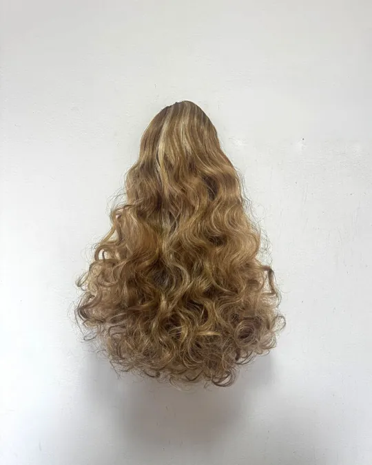 Coleta malla rizada 18" Ceniza — foto 1