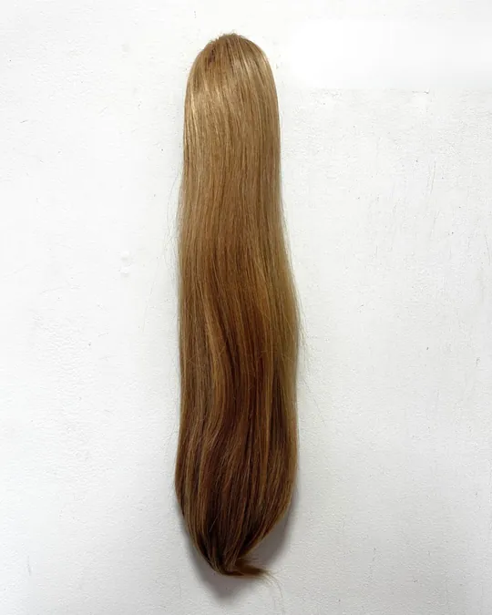 Coleta malla lisa 19" Rubio — foto 1
