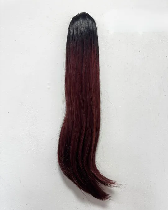 Coleta malla lisa 24" Degradado Borgoña — foto 1